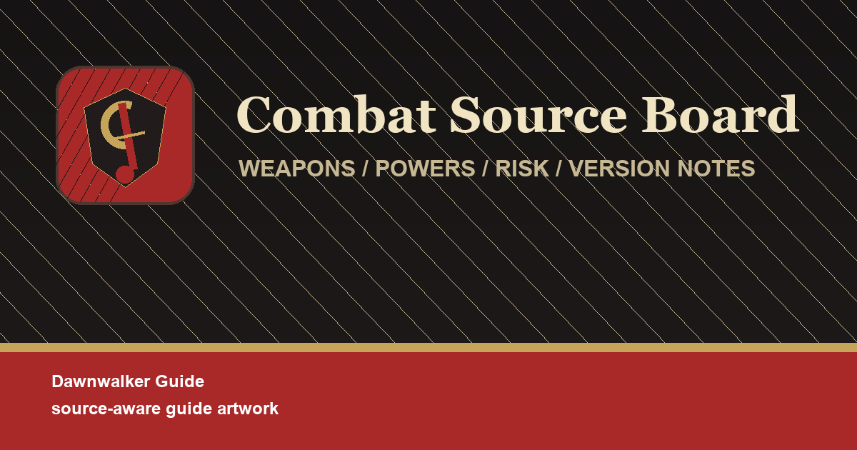 Generated Dawnwalker combat source board artwork.